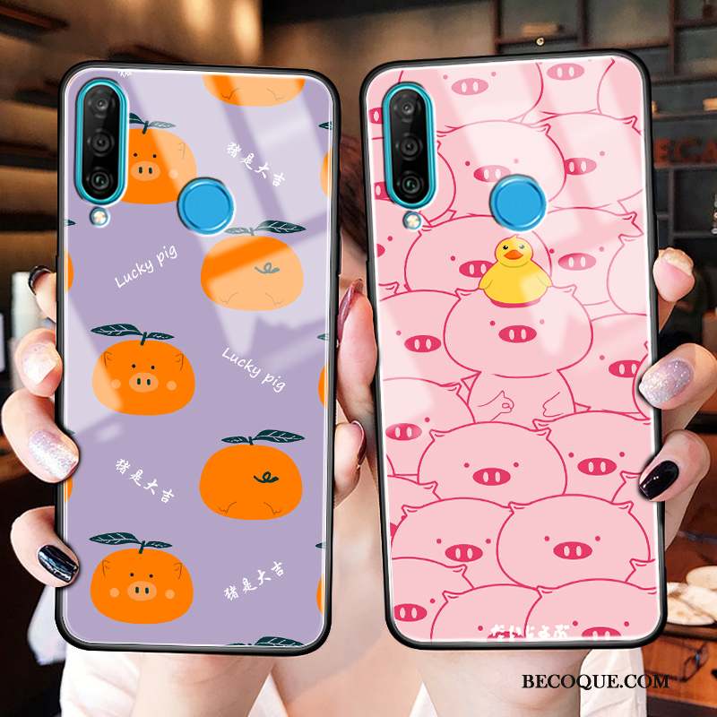 Huawei P30 Lite Coque Nouveau Fluide Doux Tout Compris Protection Incassable Créatif