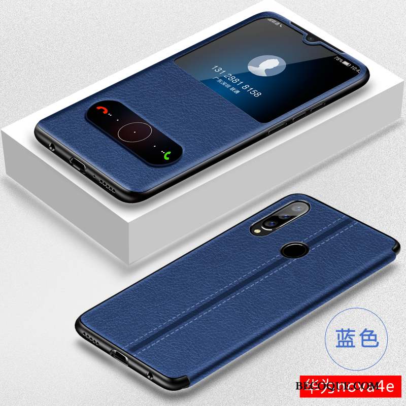Huawei P30 Lite Mode Personnalité Très Mince Étui Coque De Téléphone Bleu