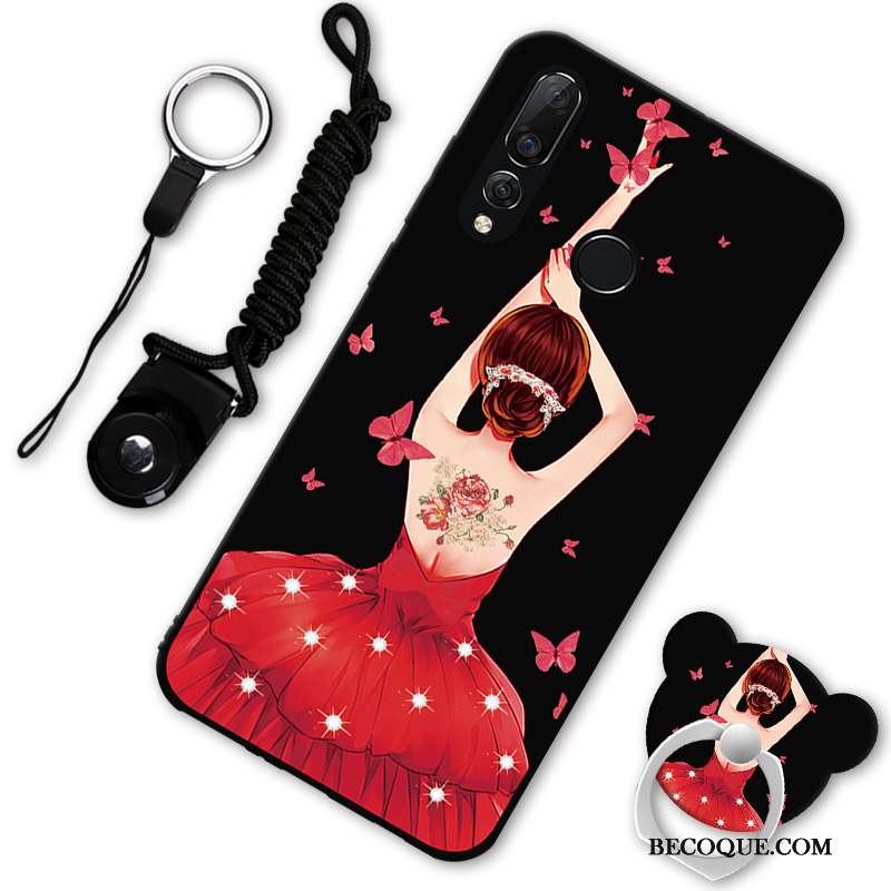 Huawei P30 Lite Silicone Amoureux Dessin Animé Coque De Téléphone Étui Charmant