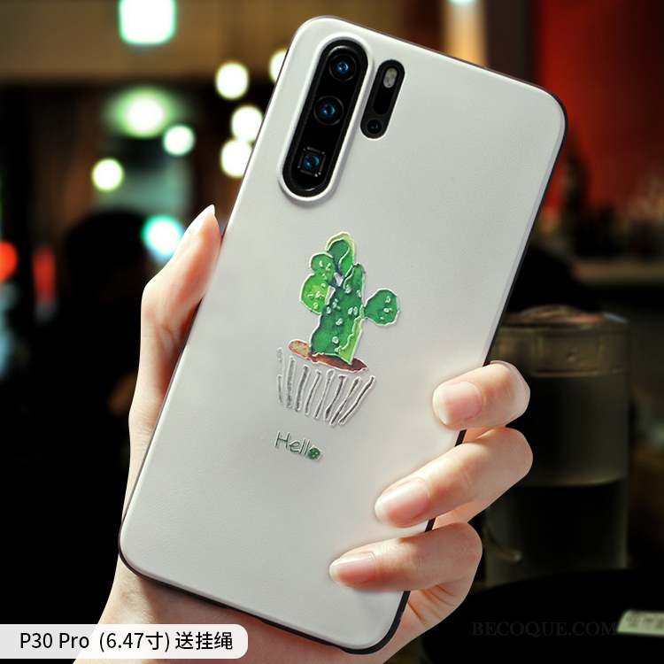 Huawei P30 Pro Coque Créatif Nouveau Petit Étui Net Rouge Frais