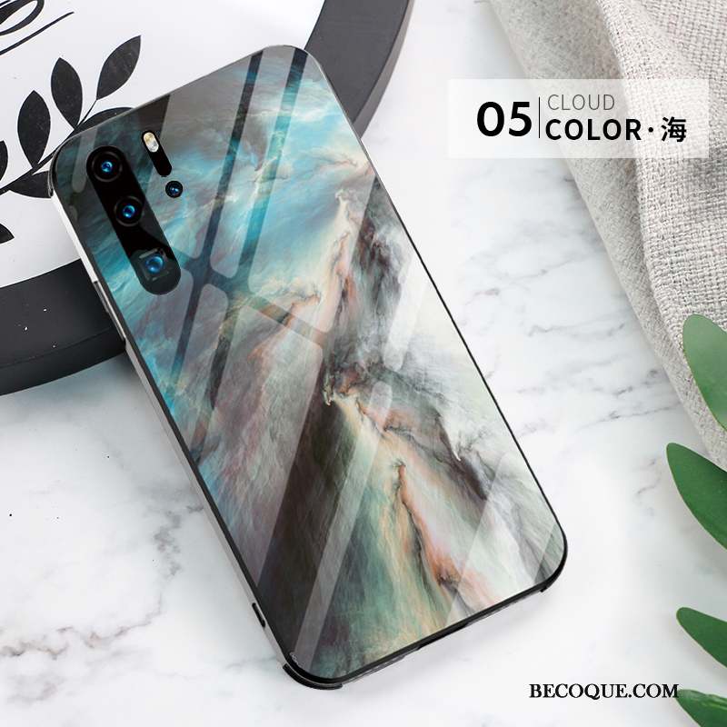 Huawei P30 Pro Personnalité Créatif Simple Luxe Coque De Téléphone Marque De Tendance