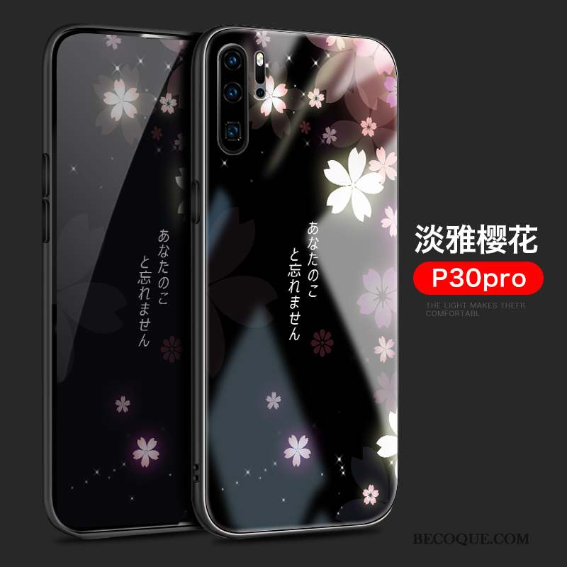 Huawei P30 Pro Tout Compris Transparent Étui Très Mince Coque De Téléphone Verre