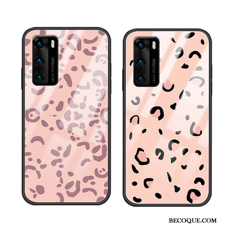 Huawei P40 Coque Protection Tout Compris Tendance Simple Silicone Étui