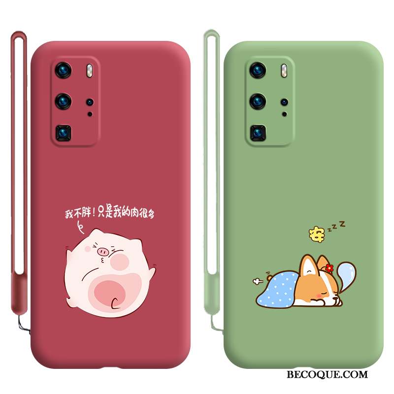 Huawei P40 Coque Étui Charmant Dessin Animé Incassable Personnalité Créatif