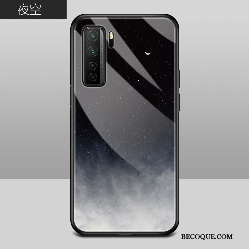 Huawei P40 Lite 5g Coque Créatif Verre Personnalité Nouveau Protection Incassable