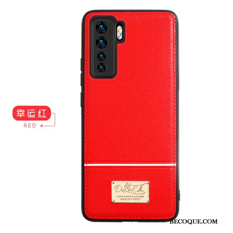 Huawei P40 Lite 5g Coque Tout Compris Protection Invisible Magnétisme Carte Étui