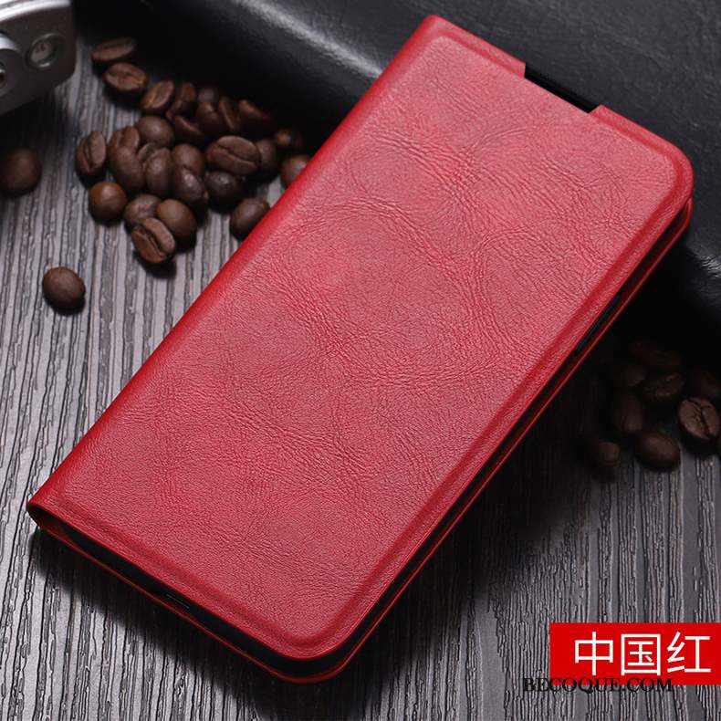 Huawei P40 Lite Créatif Coque De Téléphone Étui En Cuir Tout Compris Incassable Rouge