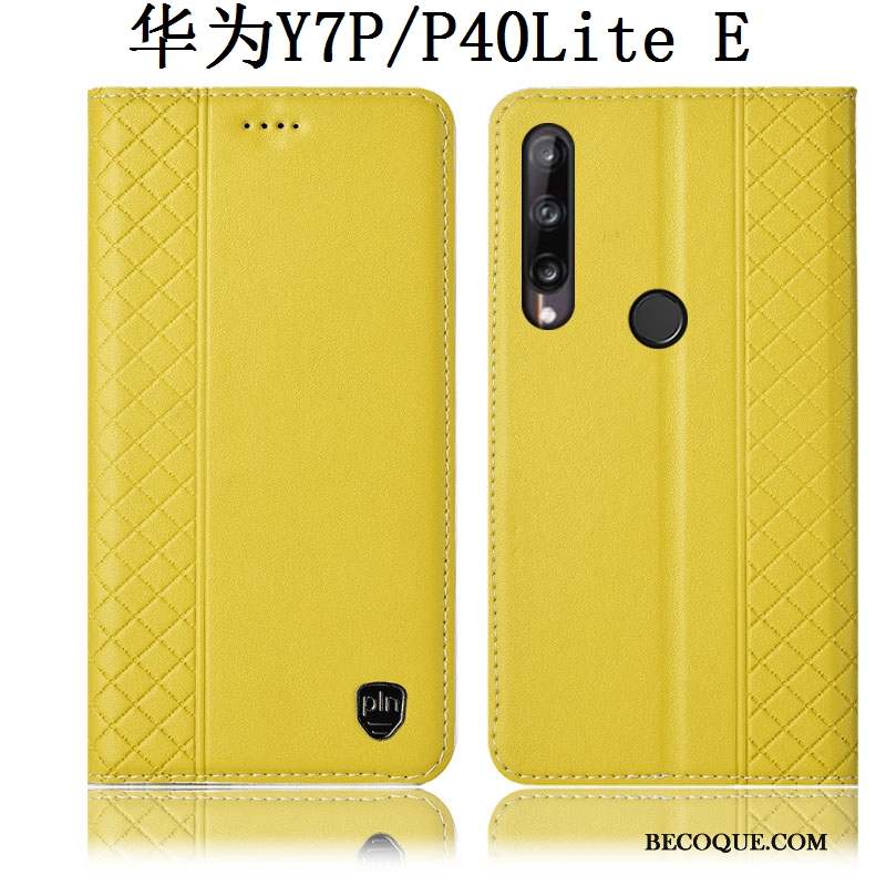 Huawei P40 Lite E Protection Étui Coque De Téléphone Incassable Jaune Housse