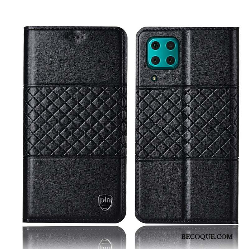Huawei P40 Lite Noir Incassable Étui Housse Protection Coque De Téléphone