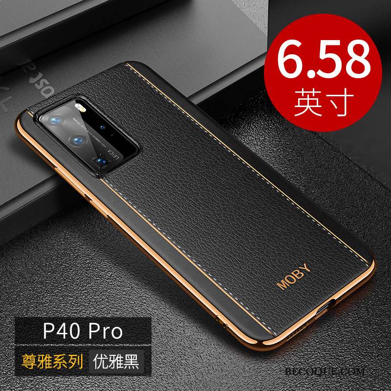 Huawei P40 Pro Tout Compris Luxe Fluide Doux Protection Très Mince Coque De Téléphone