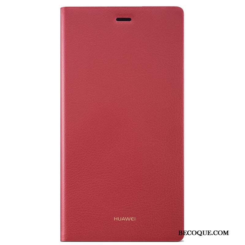Huawei P8 Coque De Téléphone Protection Rouge Housse Haute Téléphone Portable