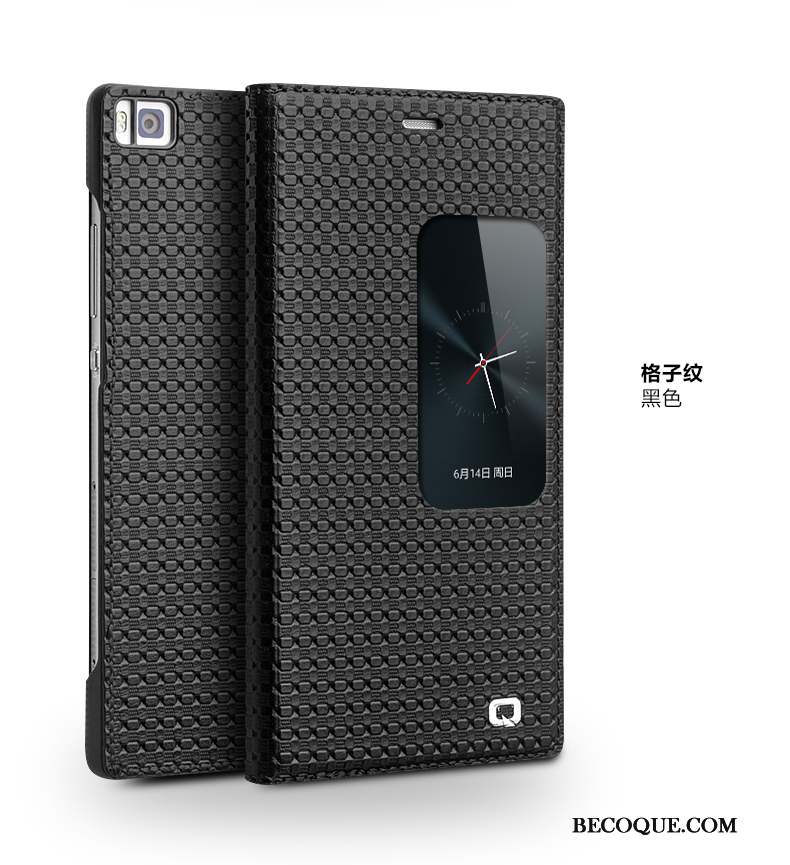 Huawei P8 Housse Téléphone Portable Protection Étui En Cuir Coque De Téléphone Cuir Véritable