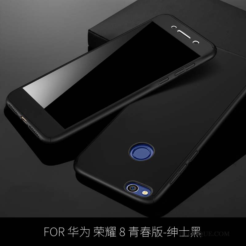 Huawei P8 Lite 2017 Délavé En Daim Protection Noir Tout Compris Jeunesse Coque De Téléphone