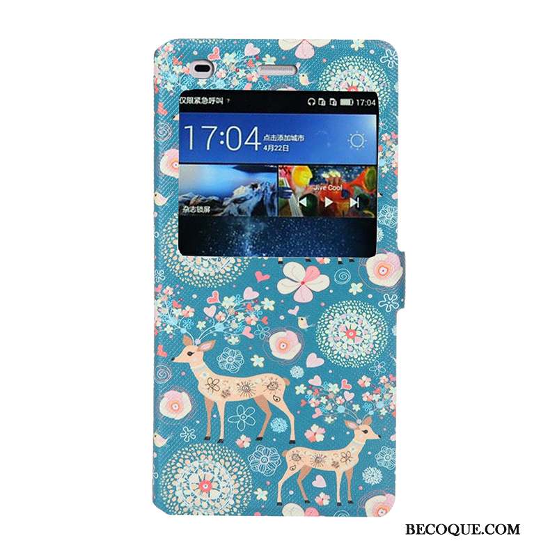 Huawei P8 Lite Coque Fluide Doux Jeunesse Housse Dessin Animé Tendance Étui