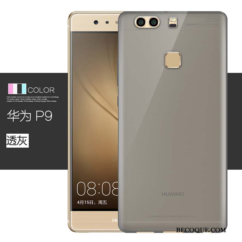Huawei P9 Fluide Doux Transparent Protection Coque De Téléphone Étui Incassable