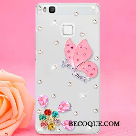 Huawei P9 Lite Ornements Suspendus Étui Protection Jeunesse Coque De Téléphone Strass