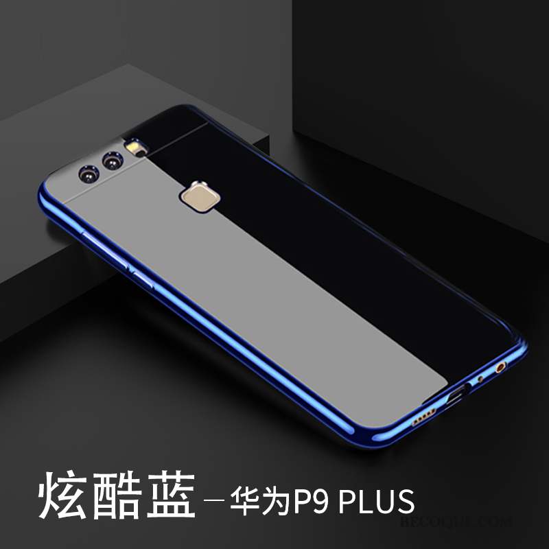 Huawei P9 Plus Bleu Tout Compris Transparent Silicone Coque De Téléphone Incassable