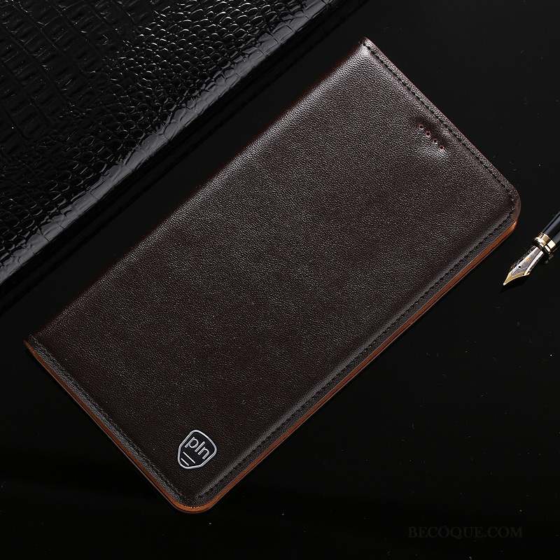 Huawei P9 Plus Coque Protection Étui En Cuir Housse Jeunesse Téléphone Portable Cuir Véritable