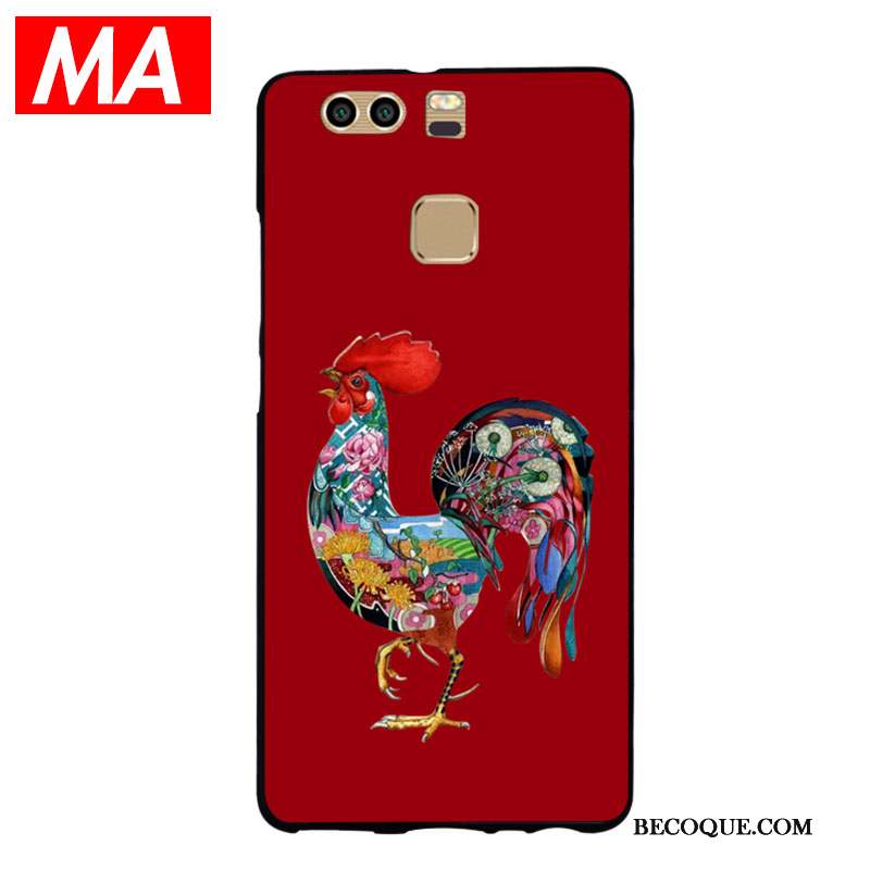 Huawei P9 Plus Coque Silicone Poulet De Fête Tendance Étui Nouveau