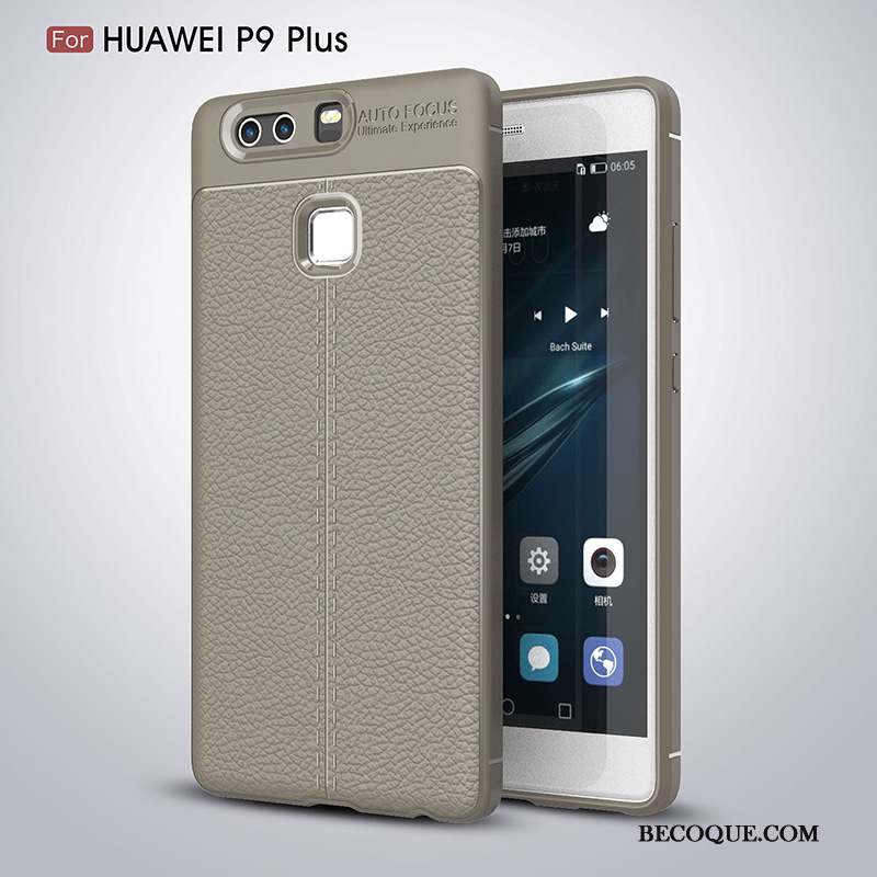 Huawei P9 Plus Coque Tout Compris Gris Incassable Très Mince Business Tendance