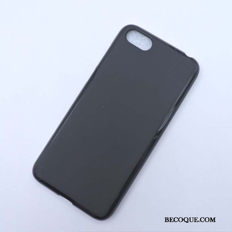Huawei Y5 2018 Noir Tissu Coque Téléphone Portable Étui Protection