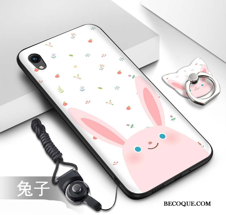 Huawei Y5 2019 Coque Étui Ornements Suspendus Téléphone Portable Peinture Support