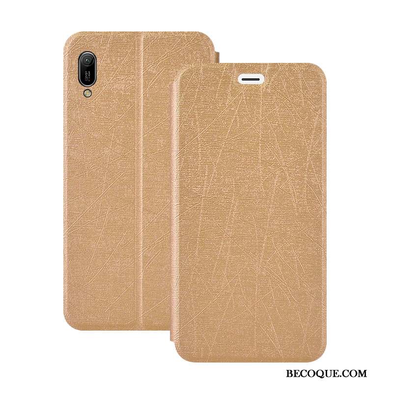 Huawei Y6 2019 Protection Étui Tout Compris Étui En Cuir Housse Coque De Téléphone