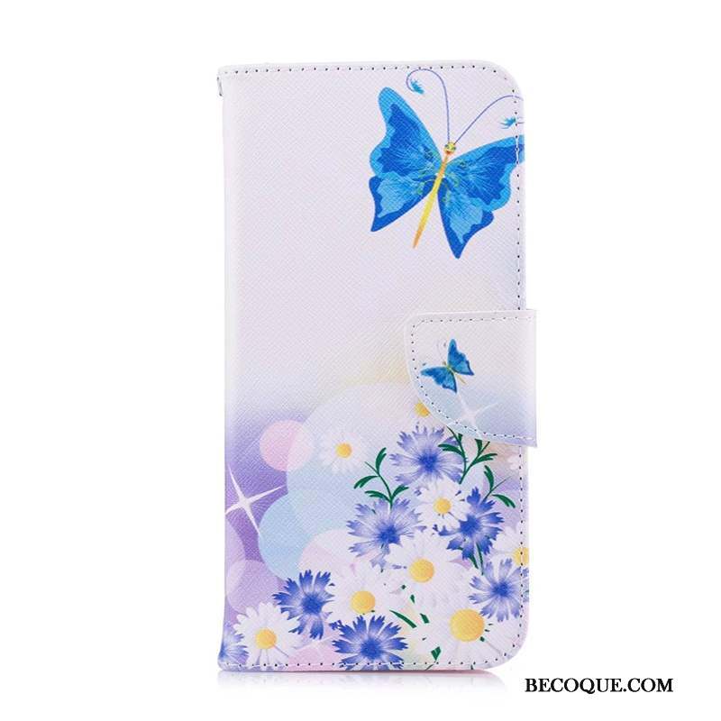 Huawei Y6s Coque De Téléphone Housse Papillon Dessin Animé Peinture Étui