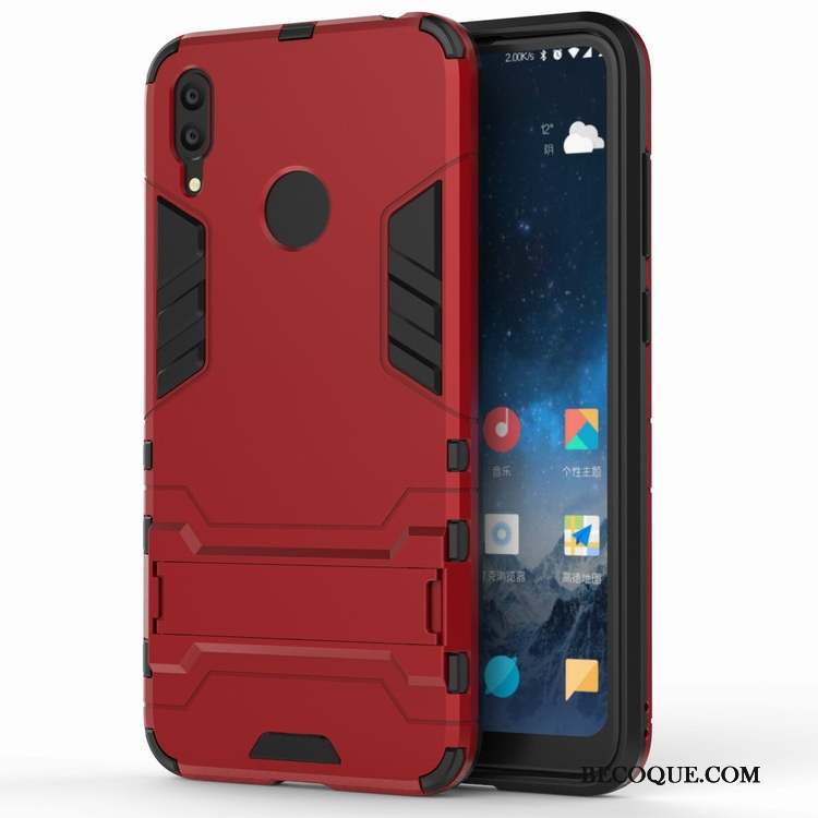 Huawei Y7 2019 Tendance Étui Protection Coque De Téléphone Rouge Tout Compris