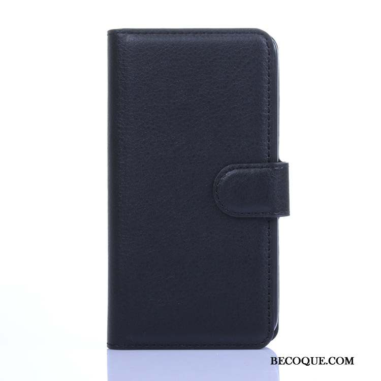 Lg G2 Support Noir Housse Coque De Téléphone Portefeuille Étui En Cuir