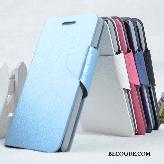 Lg G2 Téléphone Portable Coque De Téléphone Étui Protection Étui En Cuir Bleu