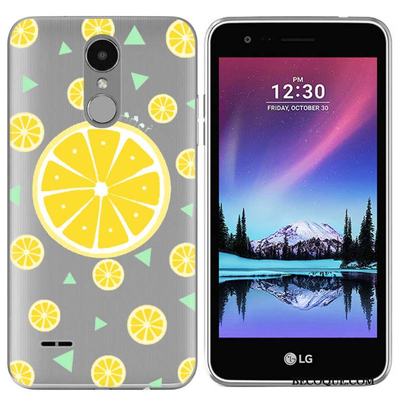 Lg K4 2017 Étui Jaune Europe Coque De Téléphone Fruit Tout Compris