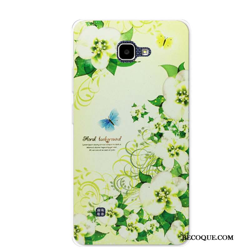 Lg K4 Coque Peinture Téléphone Portable De Téléphone Fluide Doux Vert