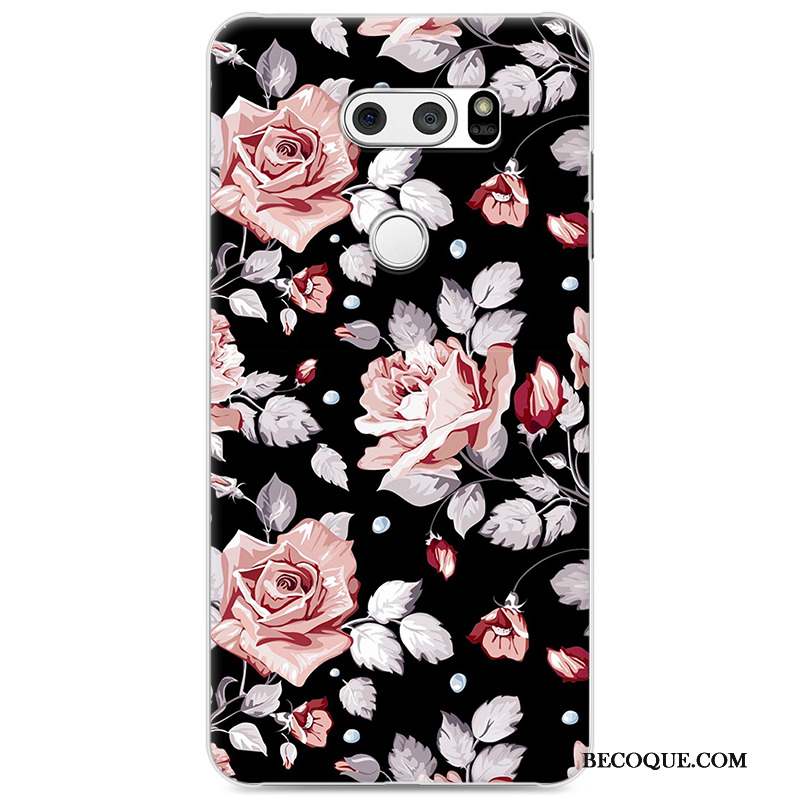 Lg V30 Coque Protection Tendance Difficile Téléphone Portable Dessin Animé Étui