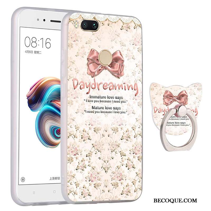 Mi 5x Coque Étui Tout Compris Gaufrage Fluide Doux Protection Petit