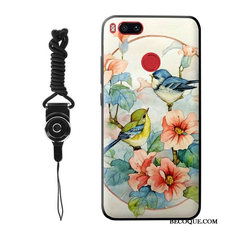 Mi 5x Multicolore Petit Tendance Coque De Téléphone Silicone Fleur