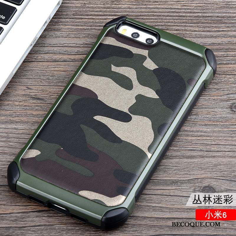 Mi 6 Coque De Téléphone Téléphone Portable Silicone Support Anneau Fluide Doux