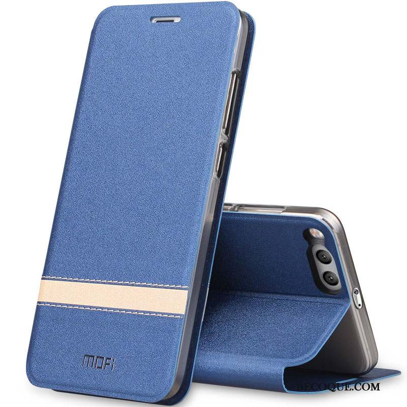 Mi 6 Housse Fluide Doux Coque De Téléphone Bleu Silicone Protection