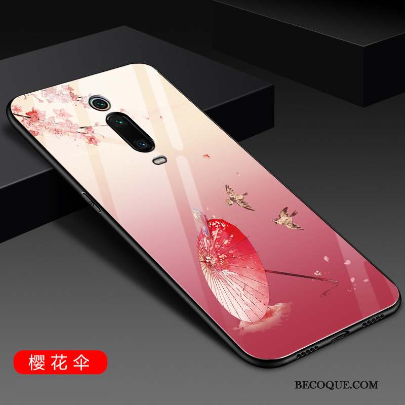 Mi 9t Pro Coque Marque De Tendance Protection Sakura Membrane Personnalité Tout Compris