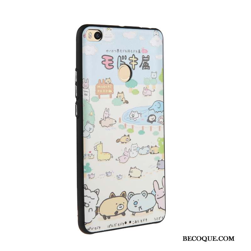 Mi Max 2 Coque De Téléphone Protection Fluide Doux Multicolore Dessin Animé Gaufrage