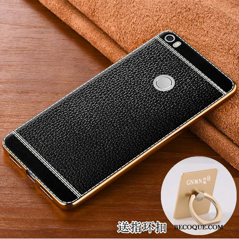 Mi Max 2 Téléphone Portable Coque Cuir Petit Étui Incassable