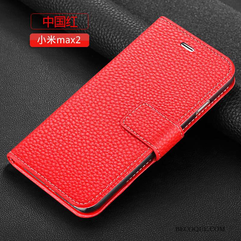 Mi Max 2 Étui Rouge Petit Protection Coque De Téléphone Tendance