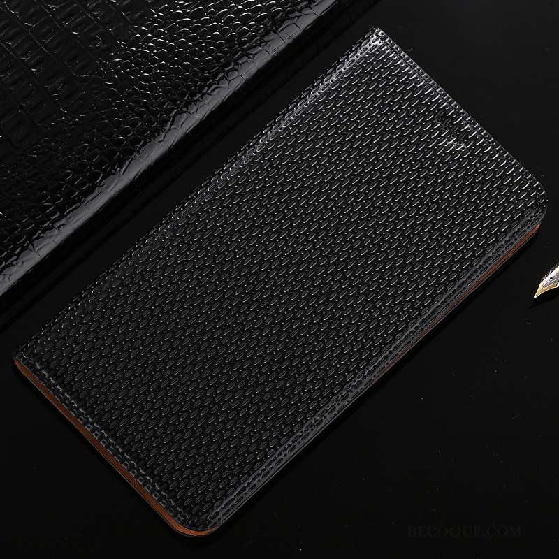 Mi Mix 2 Housse Téléphone Portable Petit Coque Cuir Véritable Étui En Cuir