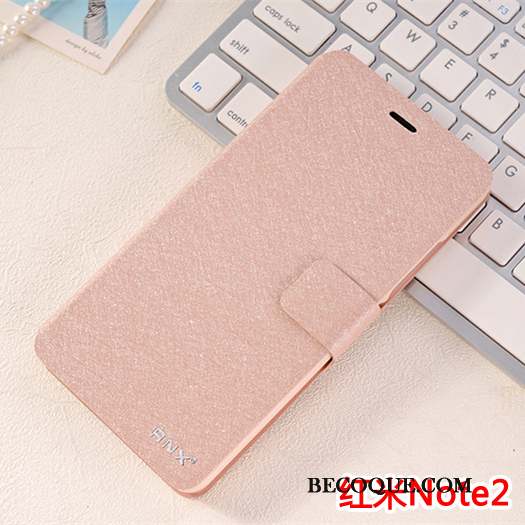 Mi Note 2 Coque De Téléphone Tendance Petit Étui Clamshell Rose