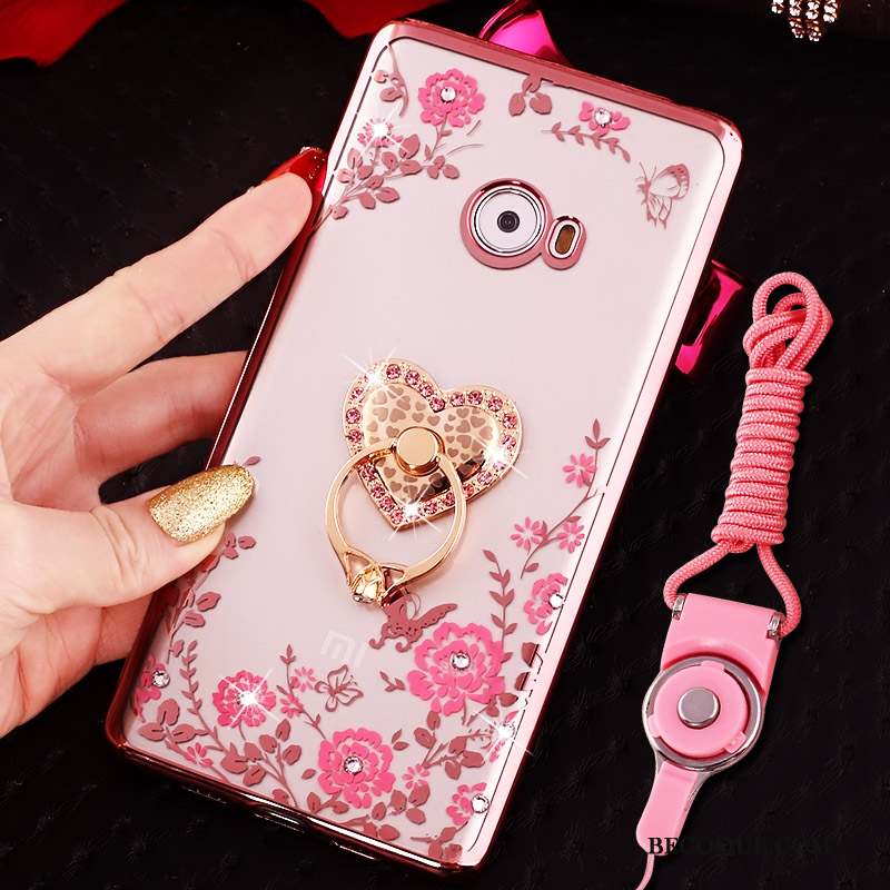 Mi Note 2 Petit Rose Protection Coque De Téléphone Étui Silicone