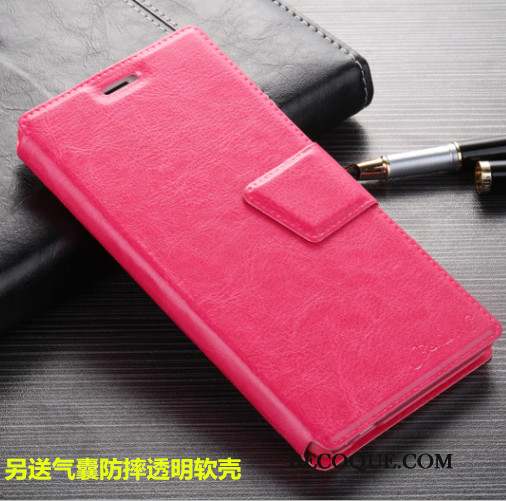 Mi Note 3 Coque Étui Petit Incassable Protection Téléphone Portable Rouge