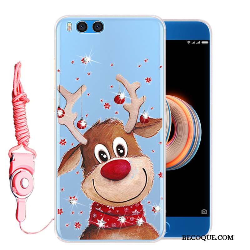 Mi Note 3 Étui Strass Coque De Téléphone Petit Téléphone Portable Délavé En Daim