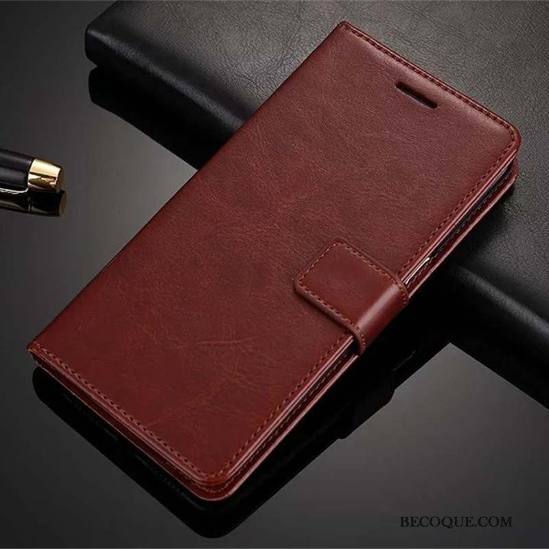 Moto C Plus Étui En Cuir Support Coque De Téléphone Protection Housse