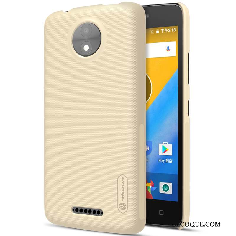 Moto C Étui Téléphone Portable Difficile Délavé En Daim Coque De Téléphone