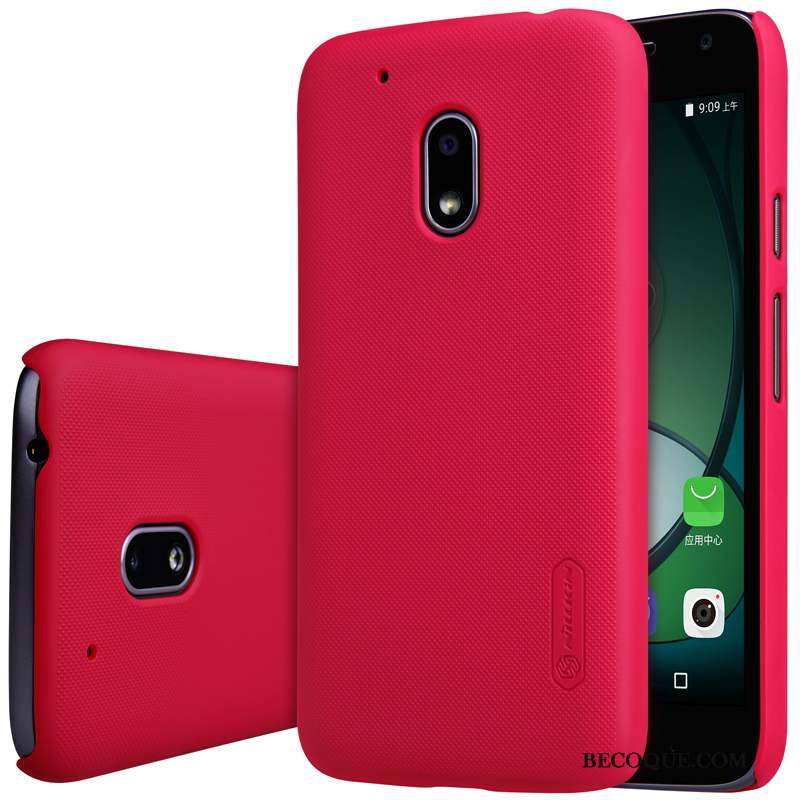 Moto G4 Play Délavé En Daim Coque Protection Étui Téléphone Portable De Téléphone